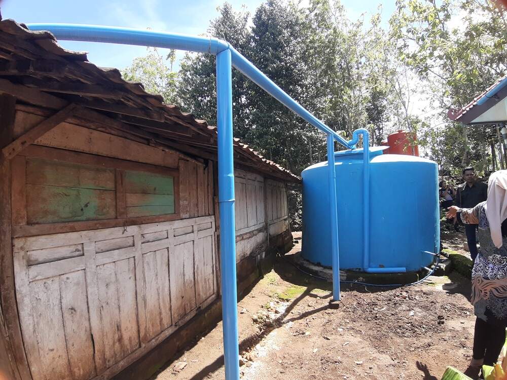 Belajar Instalasi Pengelolaan Air Hujan di Banyumanik Research Center(BRC)