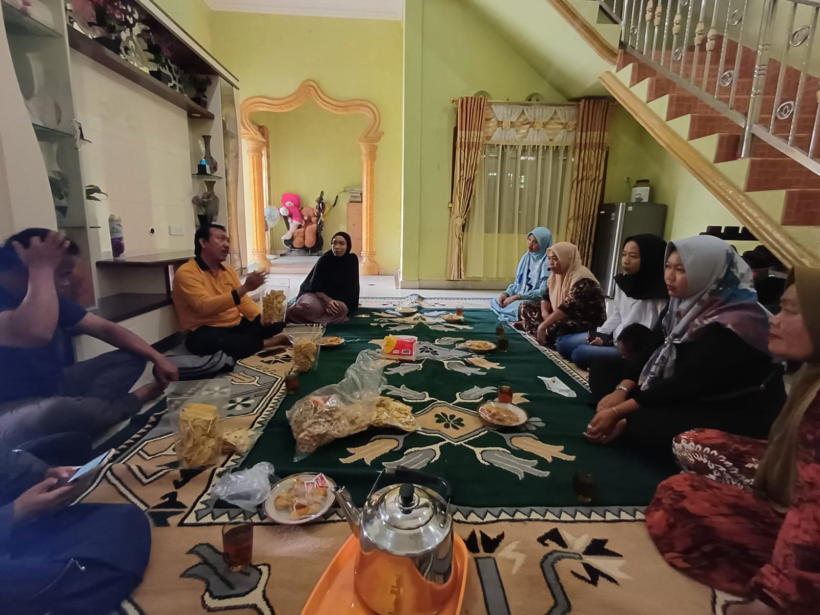 Silahturahmi dan Forum diskusi dengan pelaku UMKM Kepenghuluan Teluk Nayang