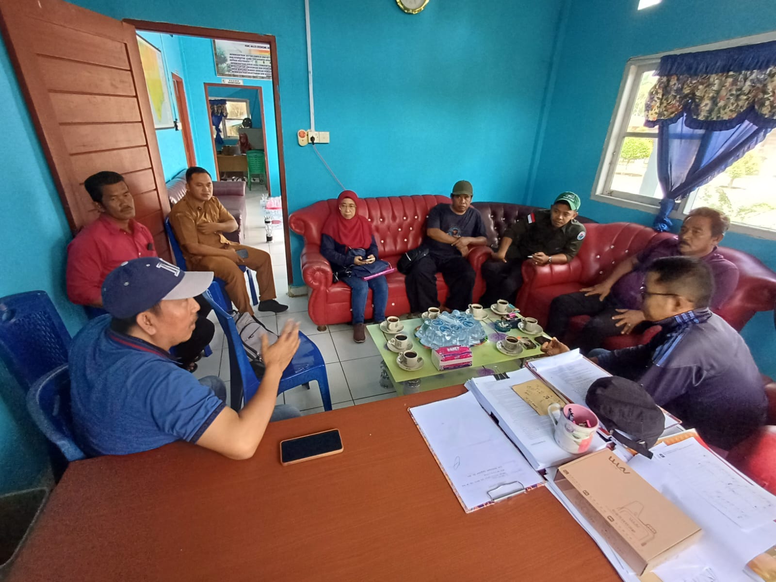 Silahturahmi dan Forum diskusi dengan Petani dan UMKM Desa Teluk